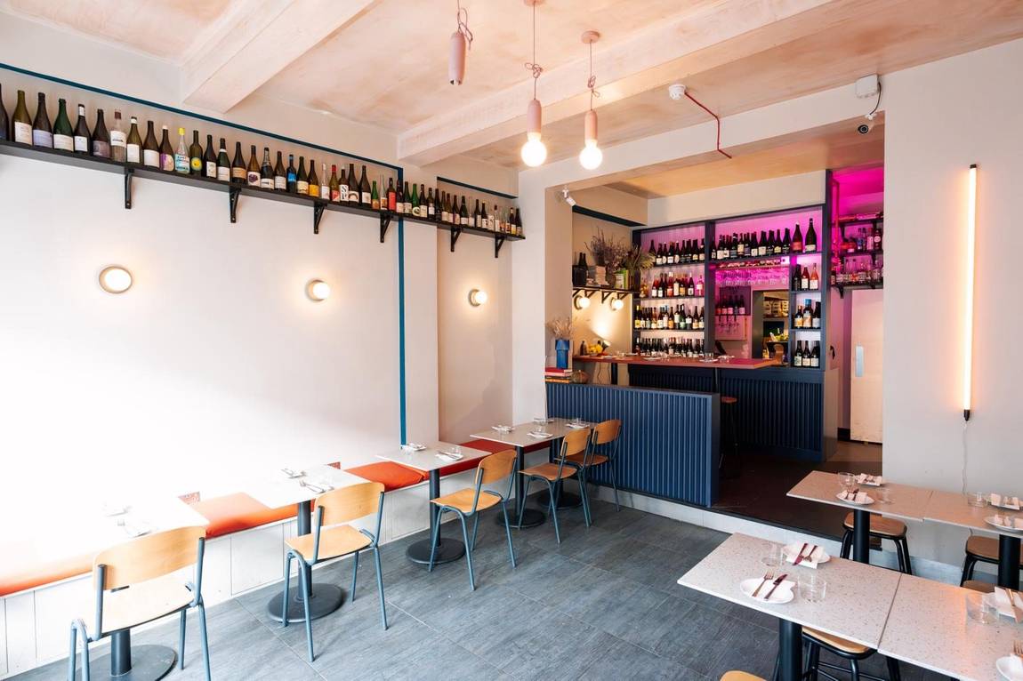 The dining room, looking toward the bar